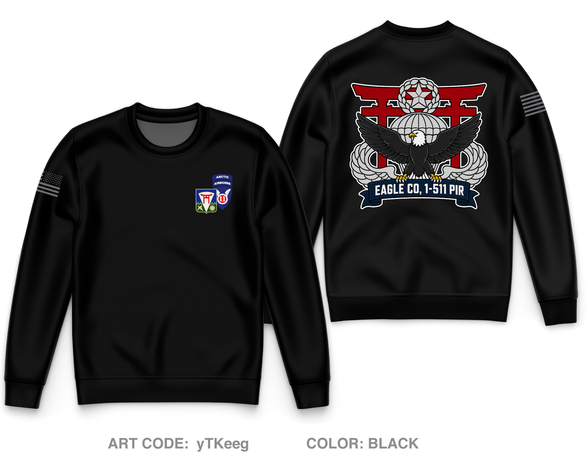 Eagle CO, 1-511 PIR Core Men's Crewneck Performance Sweatshirt - yTKeeg