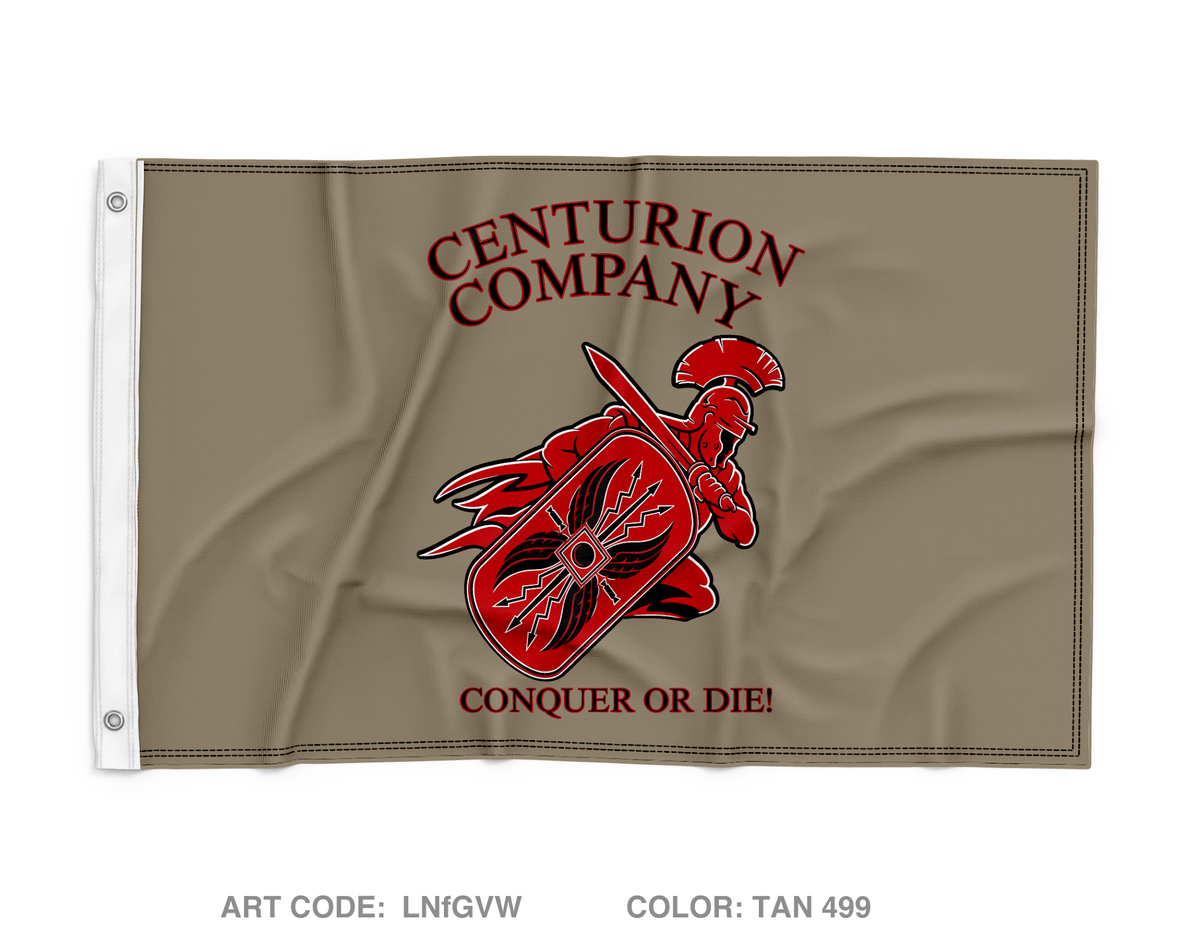 Centurion Company, 1-24 IN Wall Flag - LNfGVW