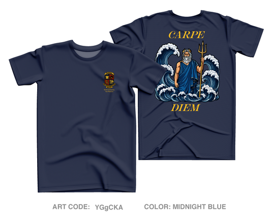 University of Memphis NROTC Core Men's SS Performance Tee - YGgCKA