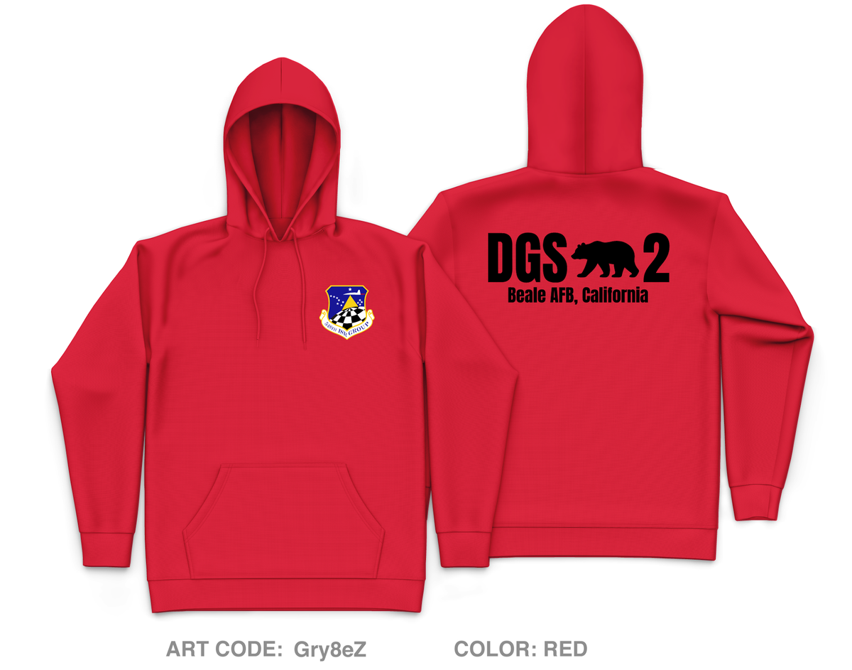 548 ISRG Core Men's Hooded Performance Sweatshirt - Gry8eZ