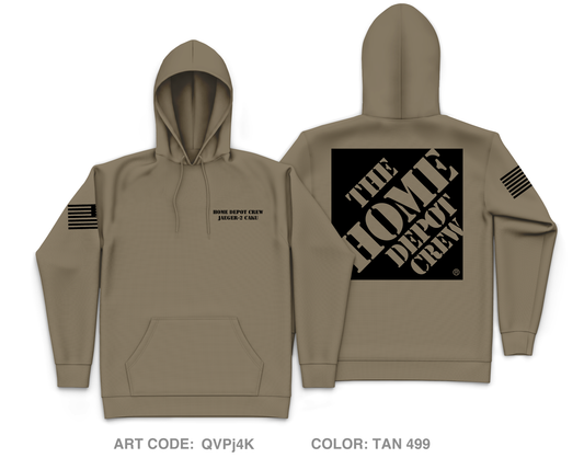 Home Depot Crew Core Men's Hooded Performance Sweatshirt - QVPj4K