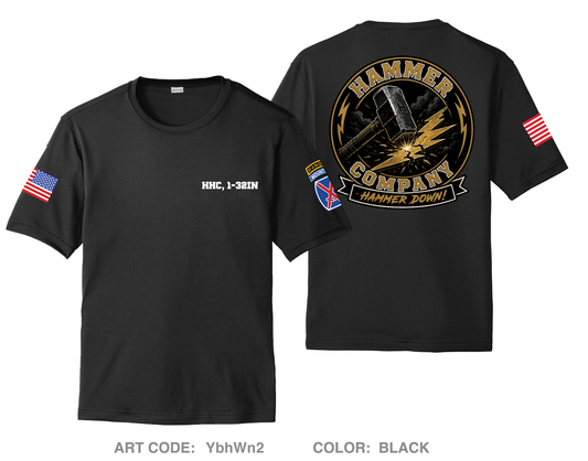 HHC, 1-32IN Hi-Tech Performance Unisex SS Tee - YbhWn2