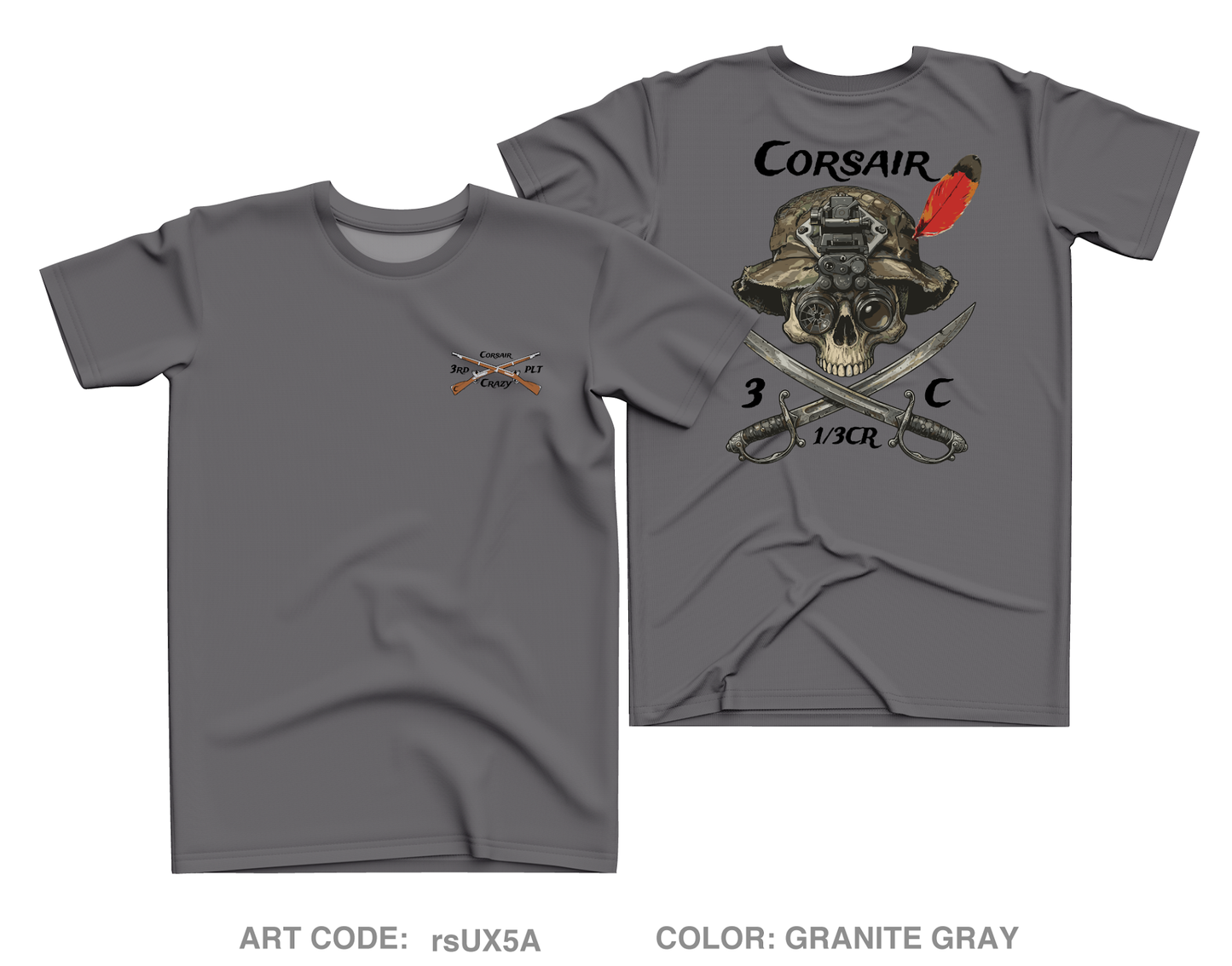 Trench line gear Core Men's SS Performance Tee - rsUX5A