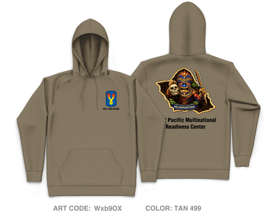 HHC, 196th IN BDE Core Men's Hooded Performance Sweatshirt - Wxb9OX