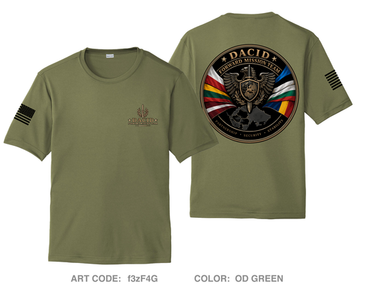 DACID Forward Missions Hi-Tech Performance Unisex SS Tee - f3zF4G