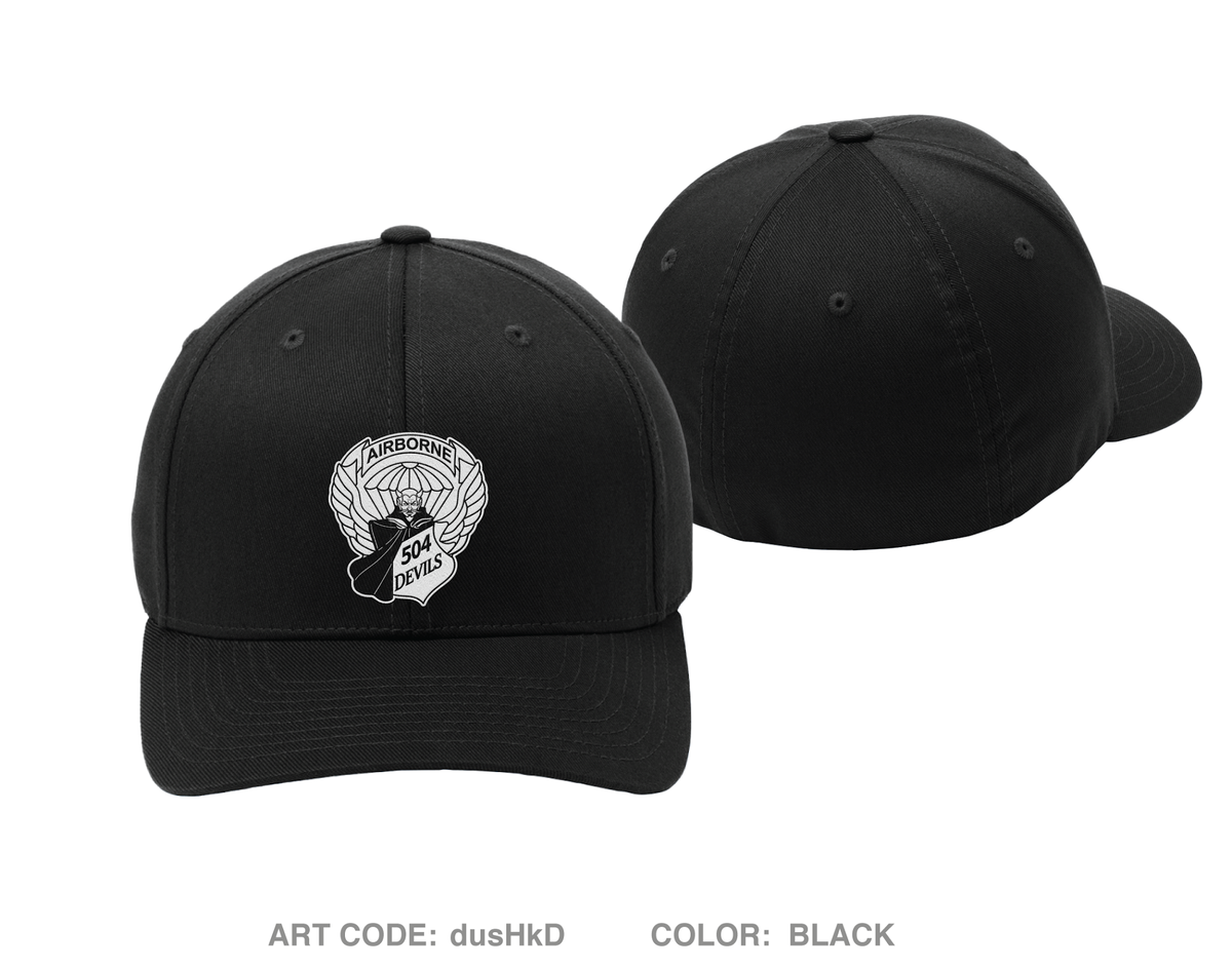 3-504 IN (A) Embroidered Flexfit Cap - dusHkD