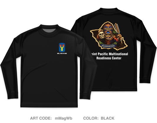 HHC, 196th IN BDE Core Men's LS Performance Tee - mMagWb
