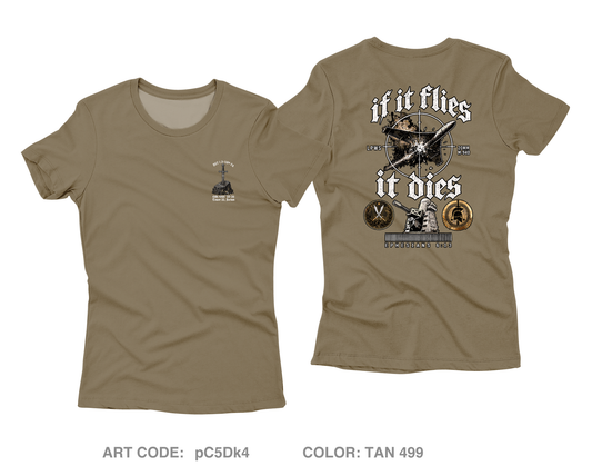Det 1 2-116th FA Core Women's SS Performance Tee - pC5Dk4