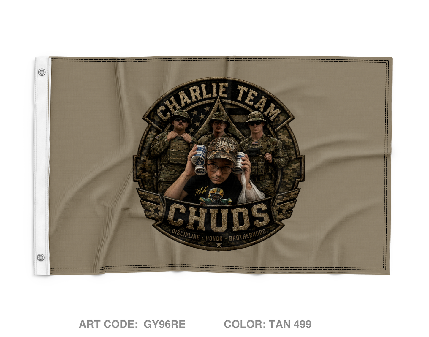 233rd Charlie Team Wall Flag - GY96RE