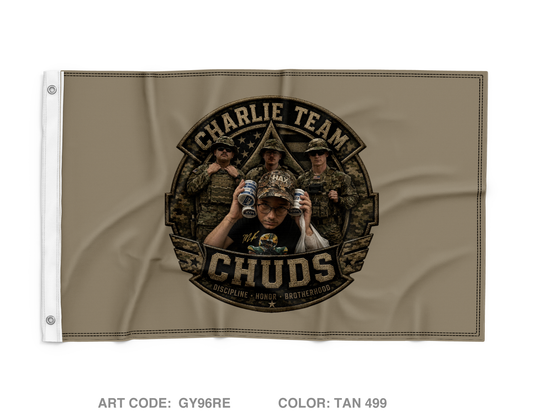 233rd Charlie Team Wall Flag - GY96RE