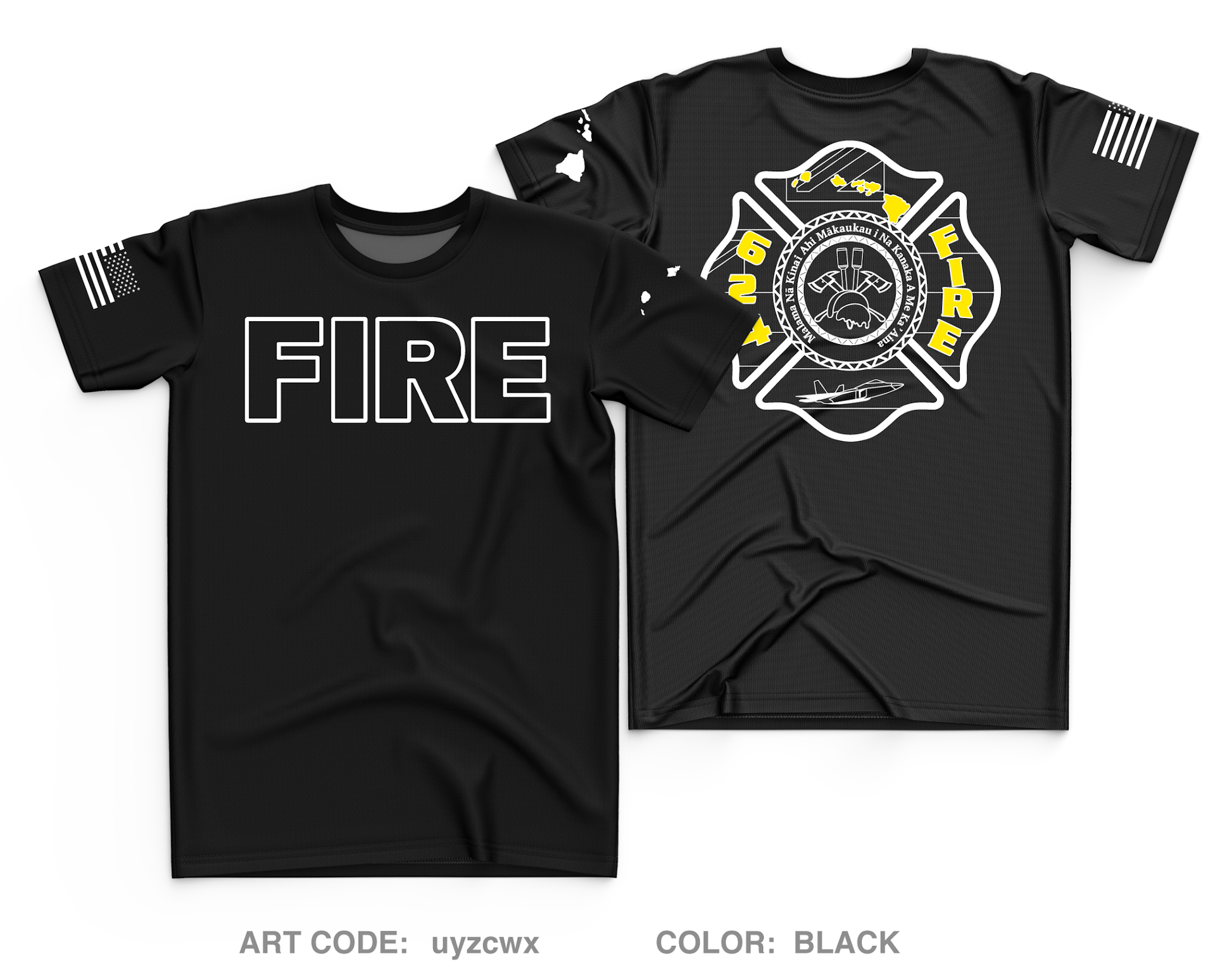 624 FIRE Fundraising Collection Core Men's SS Performance Tee - uyzcwx