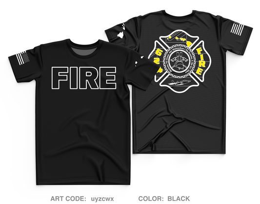 624 FIRE Fundraising Collection Core Men's SS Performance Tee - uyzcwx