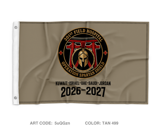 301 FH Wall Flag - 5uQGzn