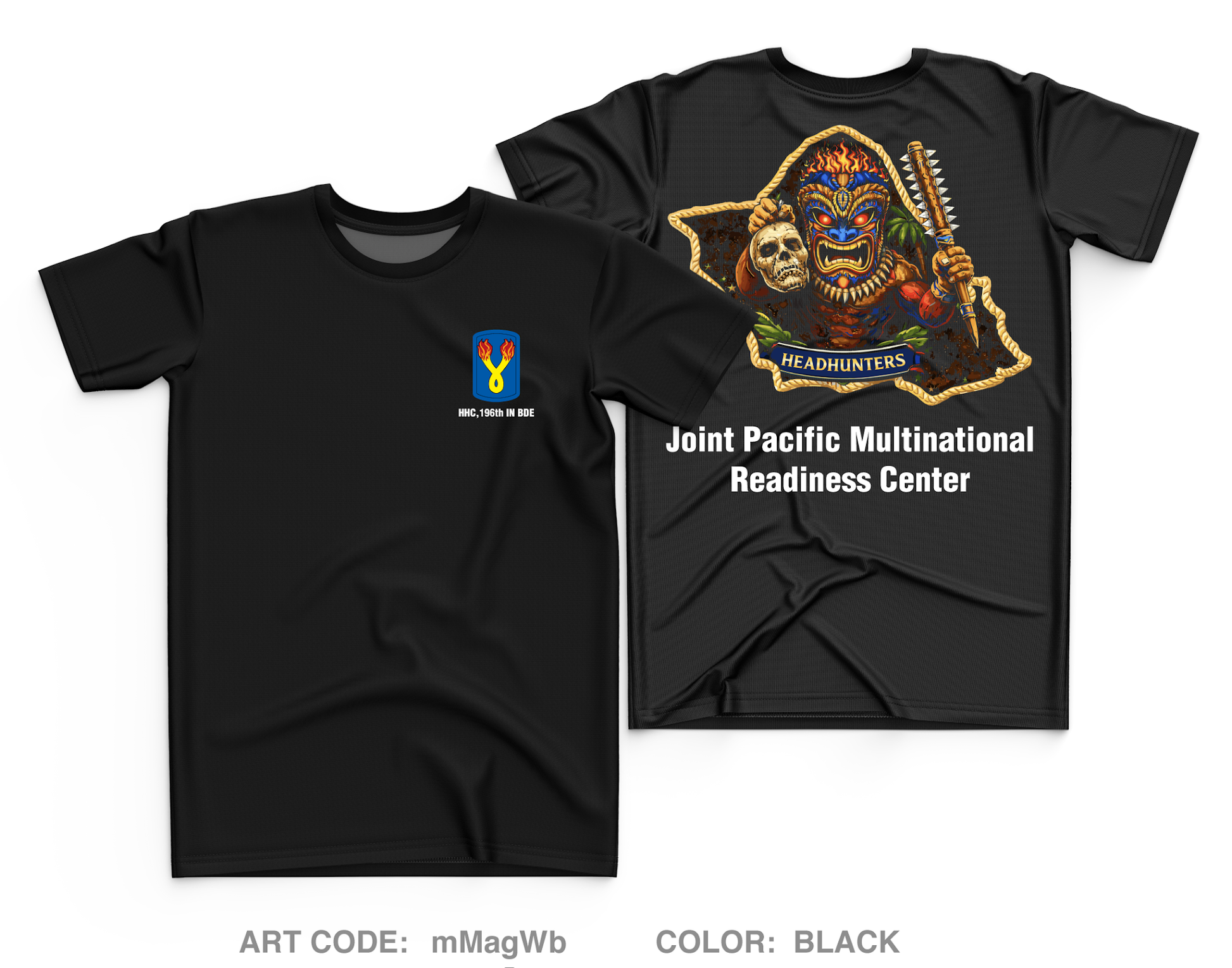 HHC, 196th IN BDE Core Men's SS Performance Tee - mMagWb