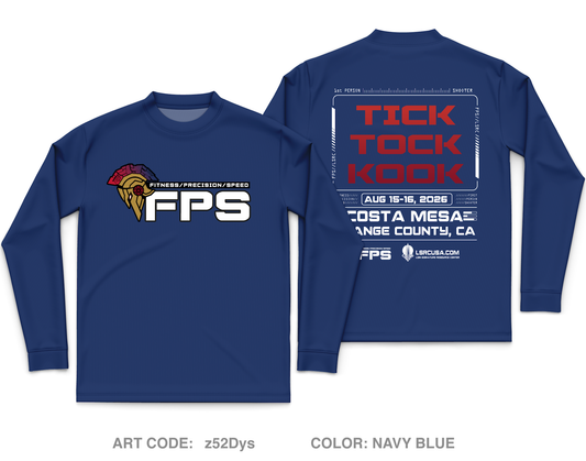 FPS Fundraising Collection Core Men's LS Performance Tee - z52Dys