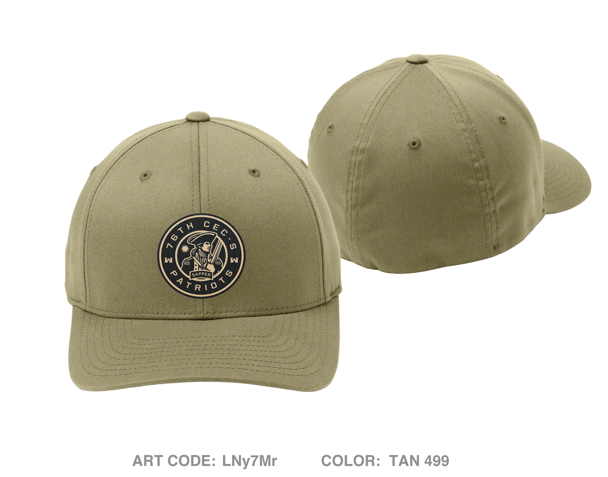 76th CEC-S Patriots Embroidered Flexfit Cap - LNy7Mr