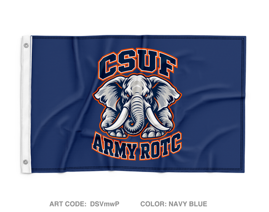 Cal State Fullerton Army ROTC Fundraising Collection Wall Flag - DSVmwP