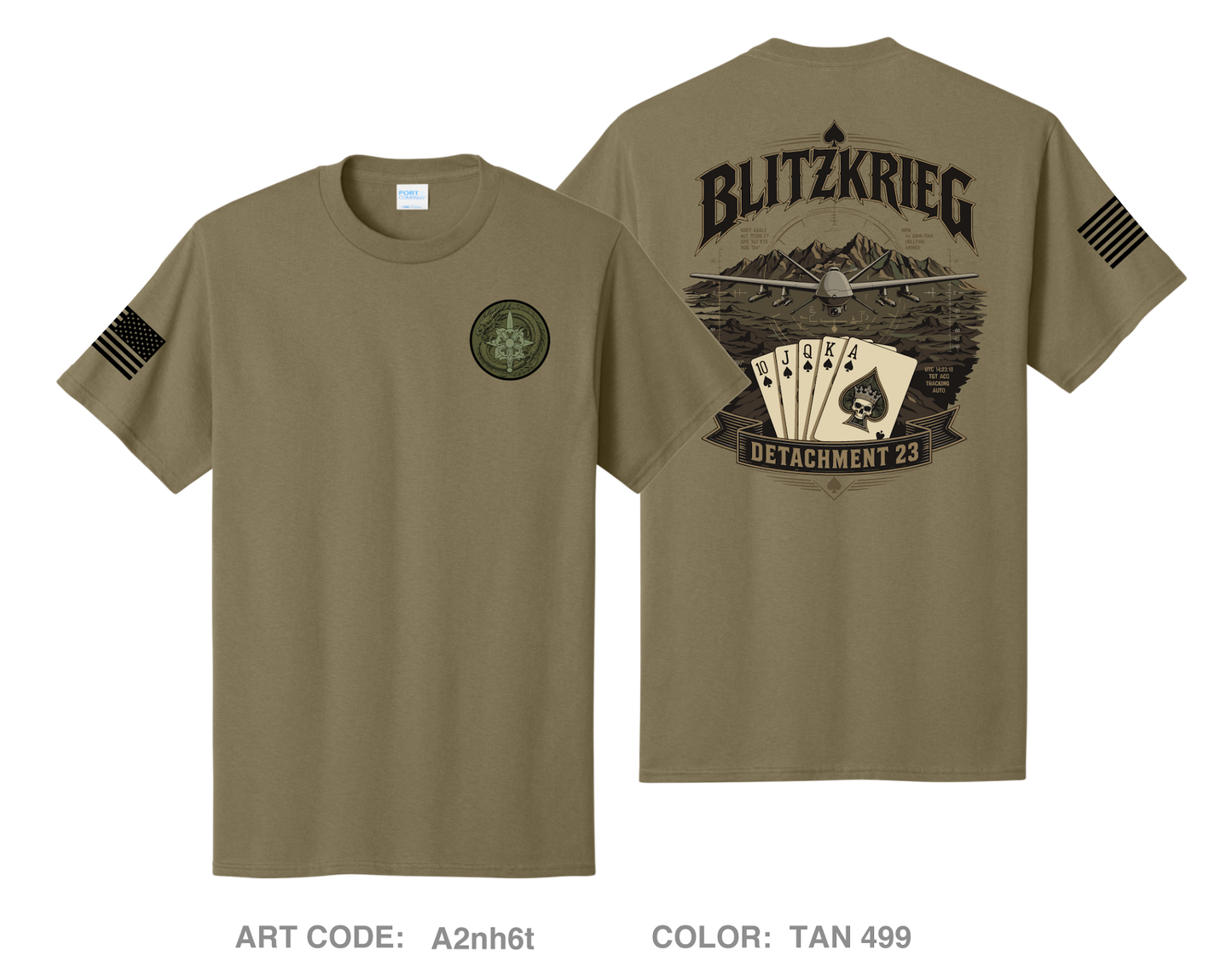 378th MI Comfort Unisex Cotton SS Tee - A2nh6t
