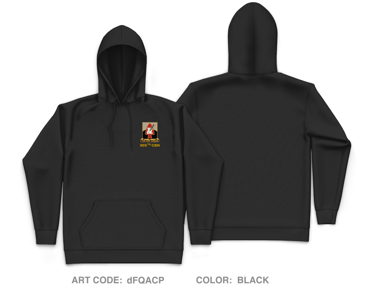 905th Contracting Battalion Fundraising Collection Core Men's Hooded Performance Sweatshirt - dFQACP
