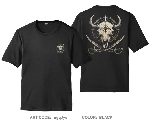 Bison Piracy Hi-Tech Performance Unisex SS Tee - ngqJyc