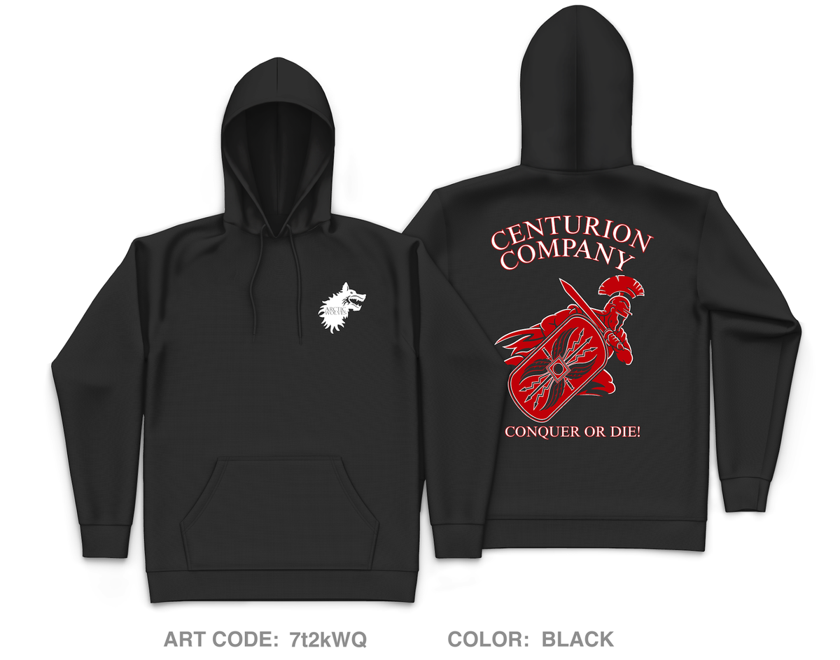 Centurion Company, 1-24 IN Core Men's Hooded Performance Sweatshirt - 7t2kWQ