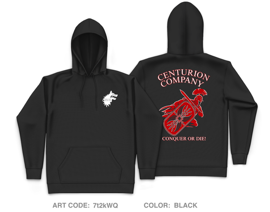 Centurion Company, 1-24 IN Core Men's Hooded Performance Sweatshirt - 7t2kWQ