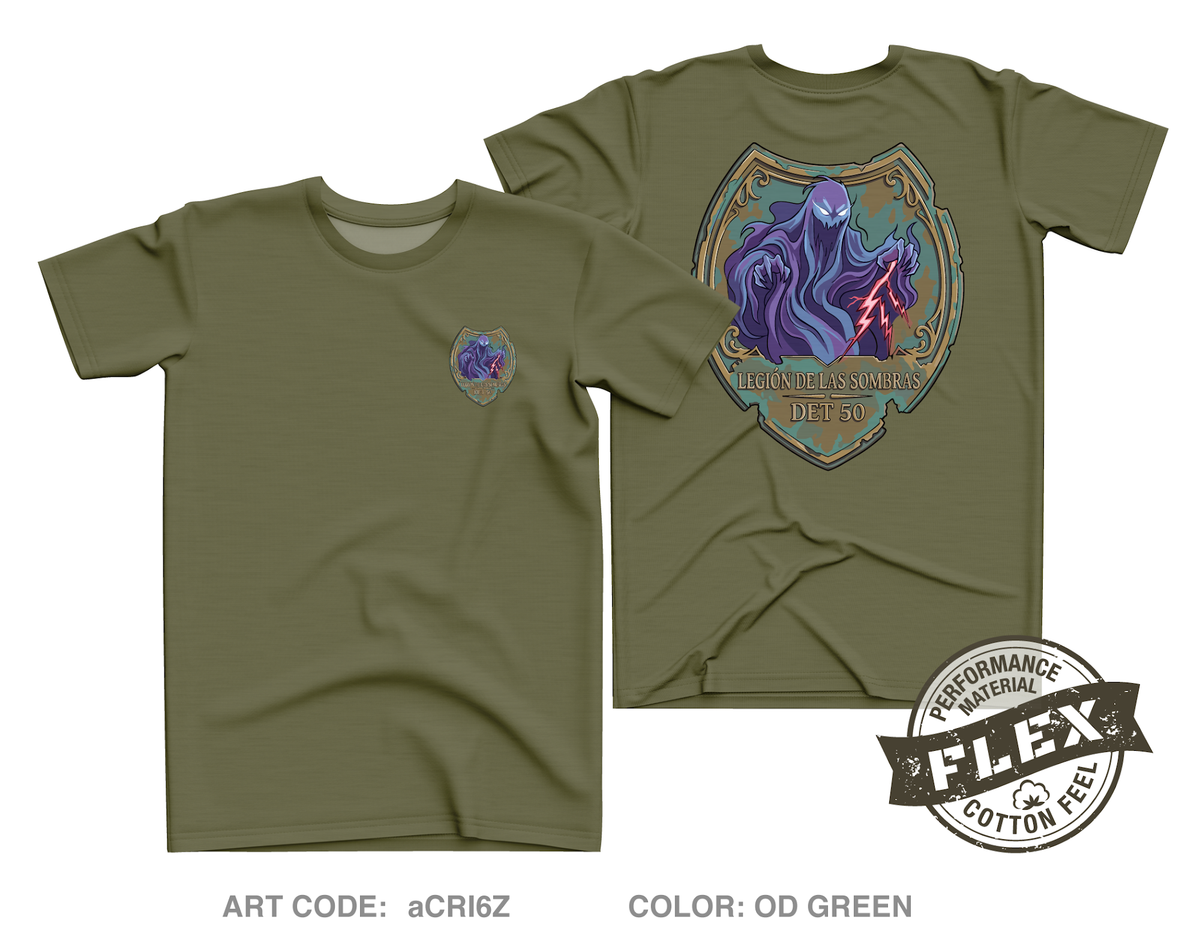 SWPC DET 50 Core Men's SS Flex Performance Tee - aCRI6Z