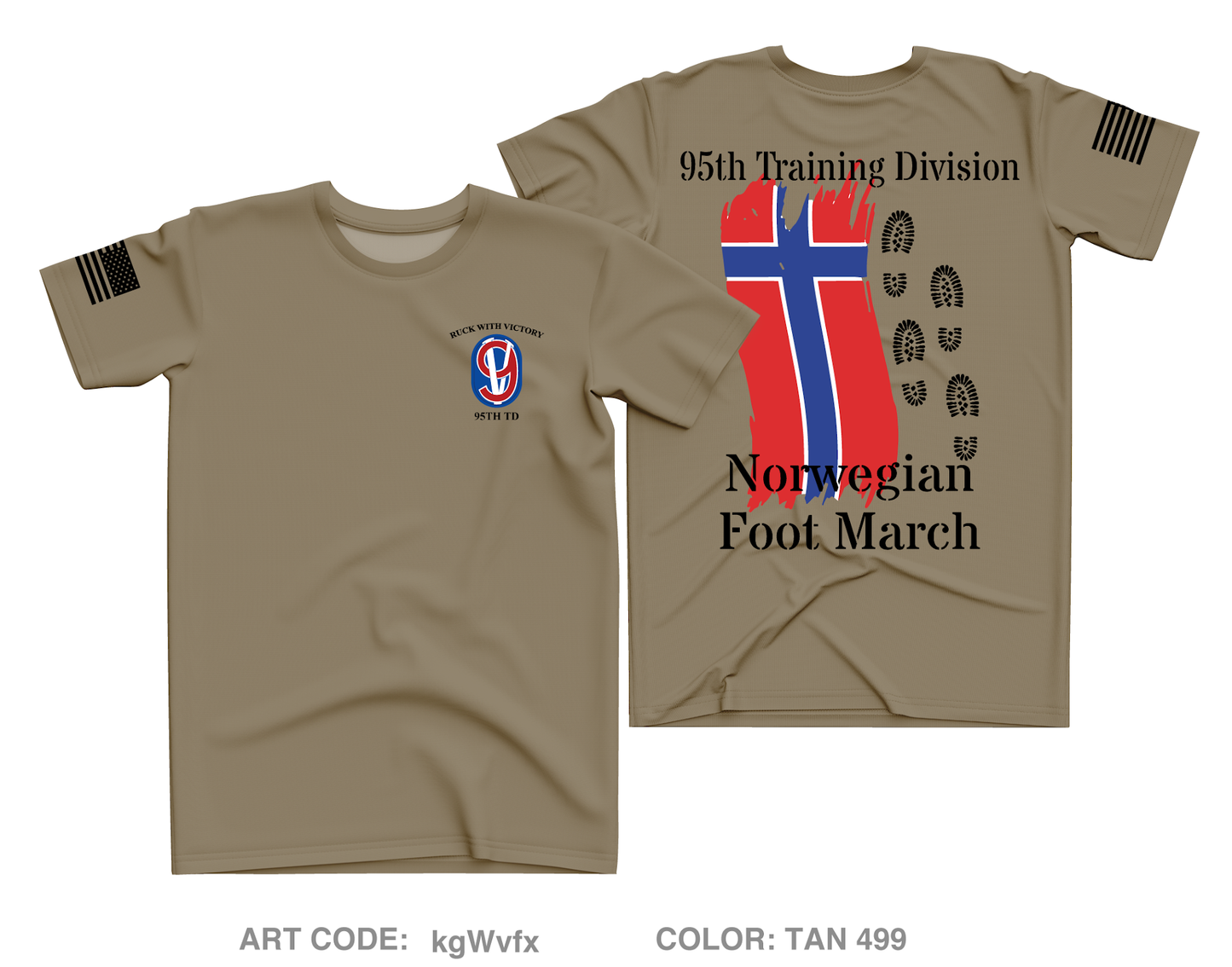 HHC, 95TH TD Core Men's SS Performance Tee - kgWvfx