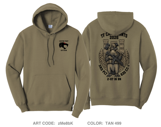 CUSTOM 3rd Platoon 63d CEC-I Comfort Unisex Hooded Sweatshirt - zMe8bK