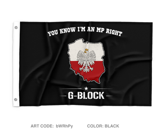 Glebokie Squad Wall Flag - bWRhPy