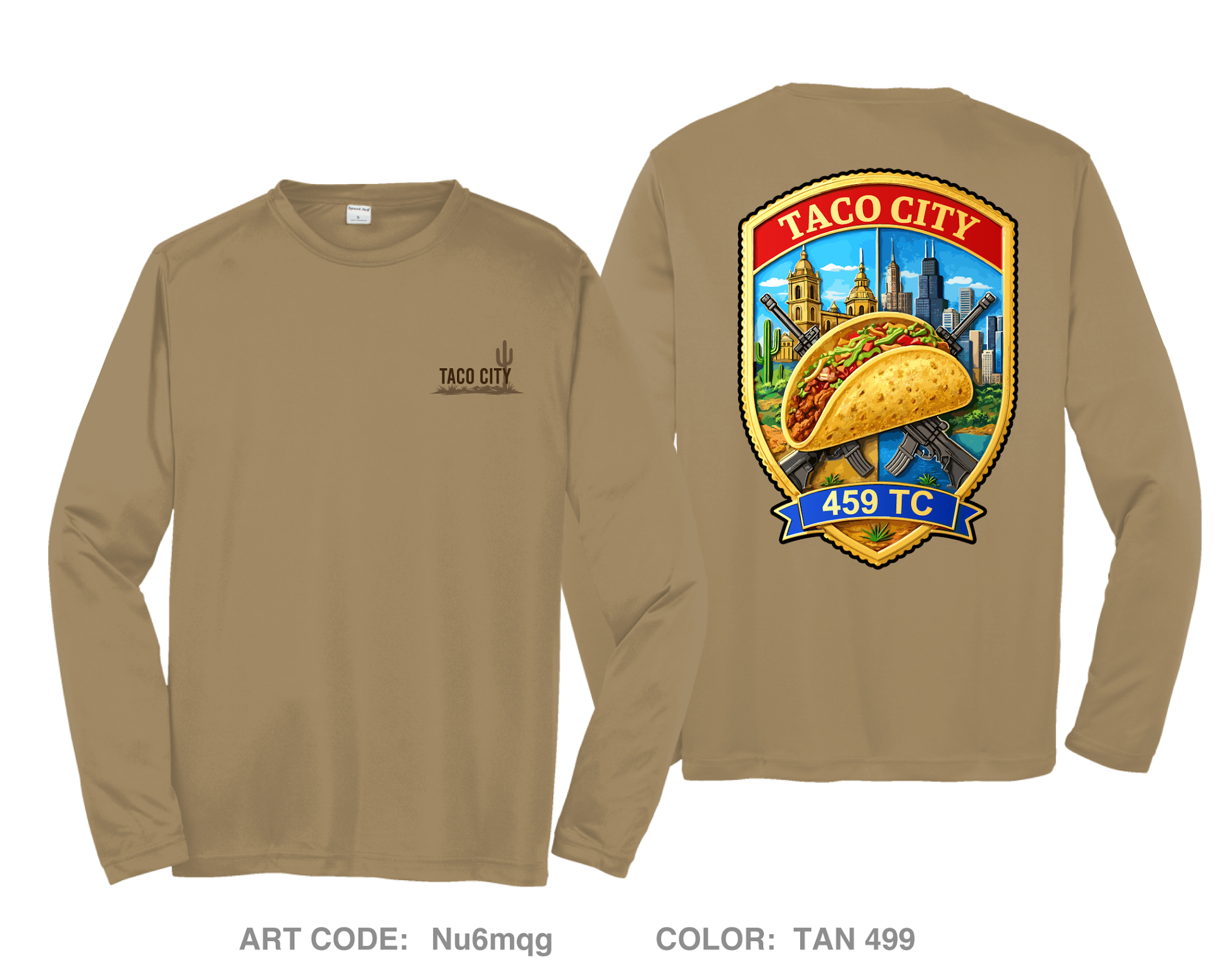 459TC Fundraising Collection Hi-Tech Performance Unisex LS Tee - Nu6mqg