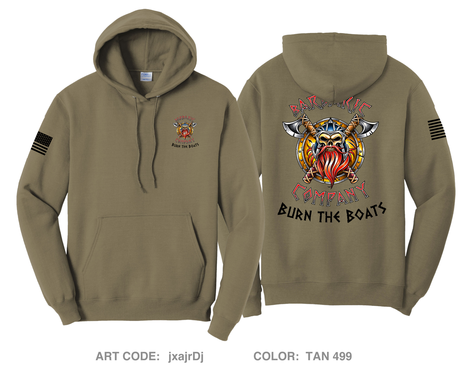 BCO 1-18 IN Comfort Unisex Hooded Sweatshirt - jxajrDj