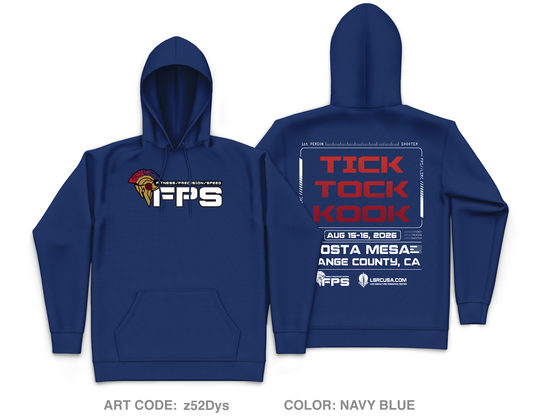 FPS Fundraising Collection Core Men's Hooded Performance Sweatshirt - z52Dys