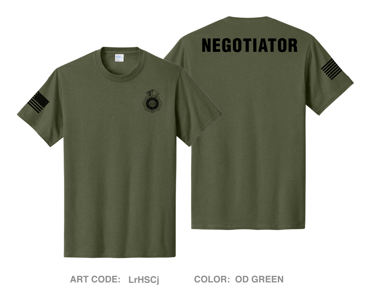 Omaha Police CNT Comfort Unisex Cotton SS Tee - LrHSCj