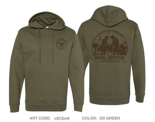 NAS JAX ICU Comfort Unisex Hooded Sweatshirt - c9CSm9