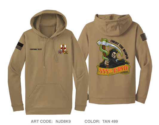 CUSTOM 555th FRSD Hi-Tech Performance Hoodie - NJD8K9