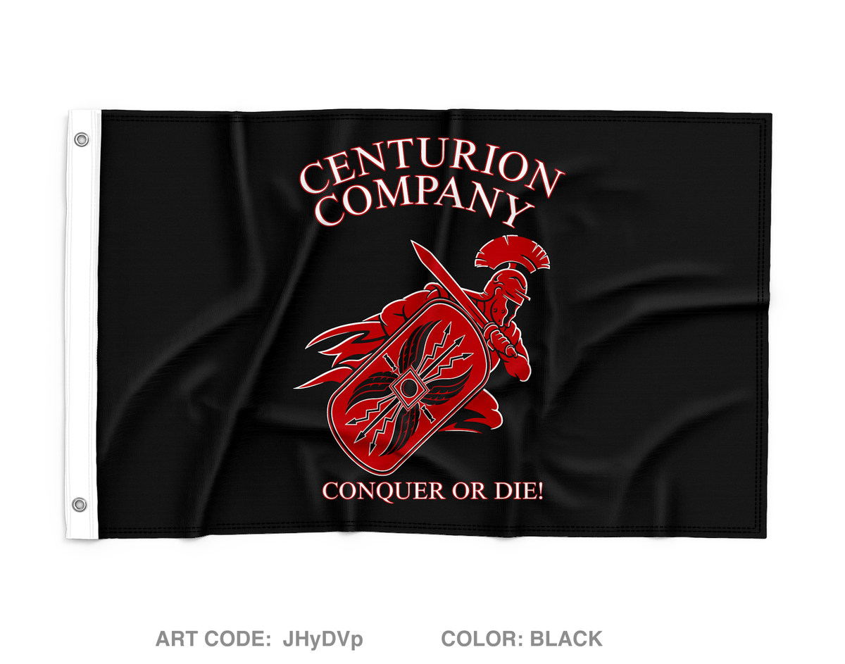 C Co. 1-24 (Centurions) Fundraising Collection Wall Flag - JHyDVp
