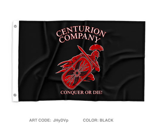 C Co. 1-24 (Centurions) Fundraising Collection Wall Flag - JHyDVp