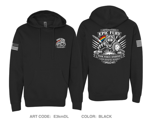 42nd ID Fundraising Collection Comfort Unisex Hooded Sweatshirt - E3kmDL