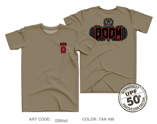Doom 3-509 Core Men's UPF 50+ Performance SS Tee - IZ8Ns5