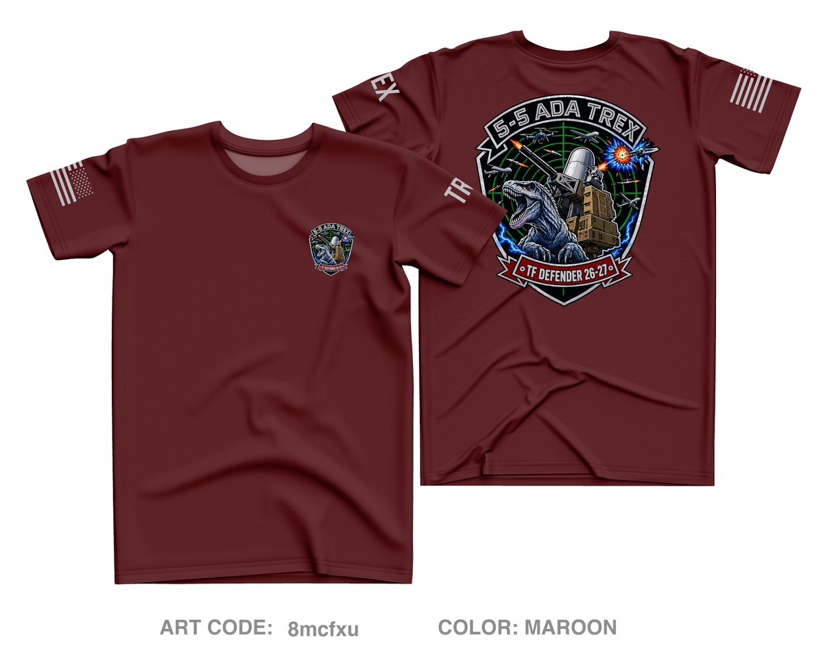 5-5 ADA BN Core Men's SS Performance Tee - 8mcfxu