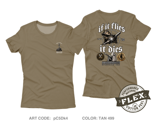 Det 1 2-116th FA Core Women's SS Flex Performance Tee - pC5Dk4