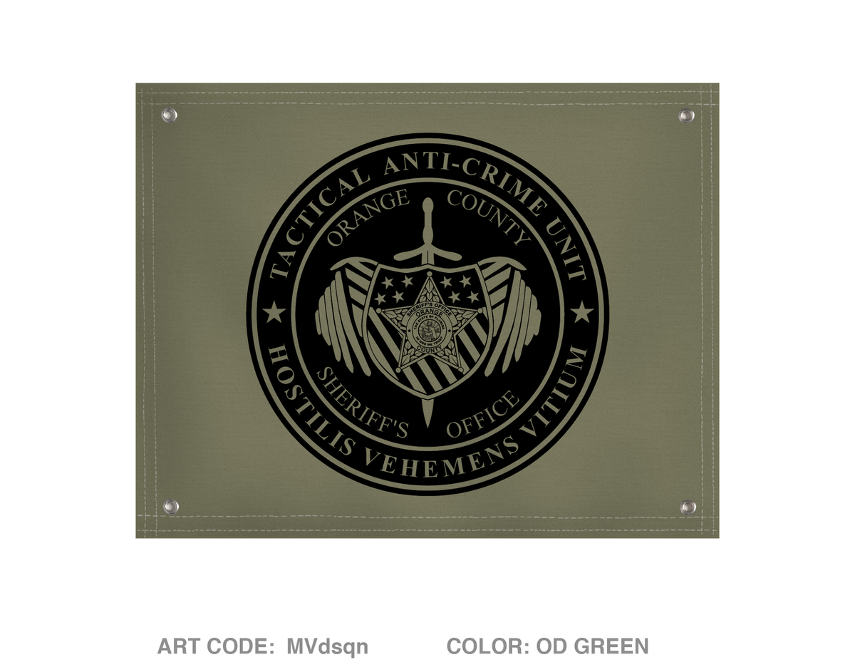 OCSO TAC Banner Flag - MVdsqn