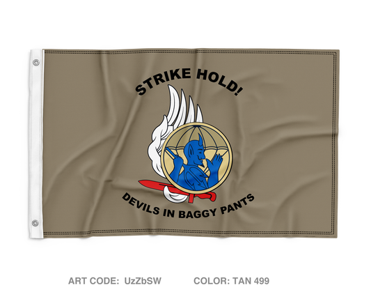 3-504 IN (A) Wall Flag - UzZbSW