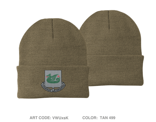 2-37 / BattleCat Embroidered Knit Beanie - VWUxsK