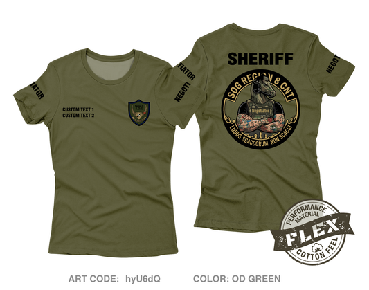 CUSTOM Region 8 HNT Core Women's SS Flex Performance Tee - hyU6dQ
