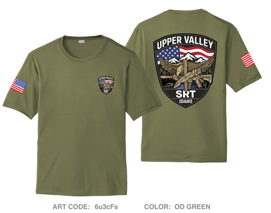 Upper Valley SWAT Team Hi-Tech Performance Unisex SS Tee - 6u3cFs