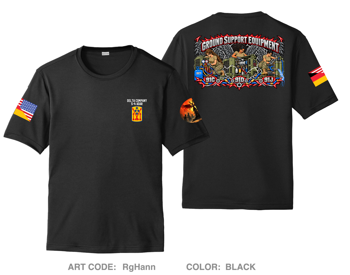 5-4 ADAR Fundraising Collection Hi-Tech Performance Unisex SS Tee - RgHann