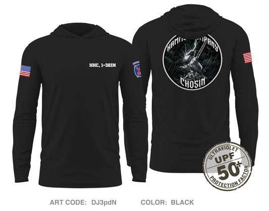 HHC, 1-32IN Core Men's UPF 50+ Hooded Performance LS Tee - DJ3pdN