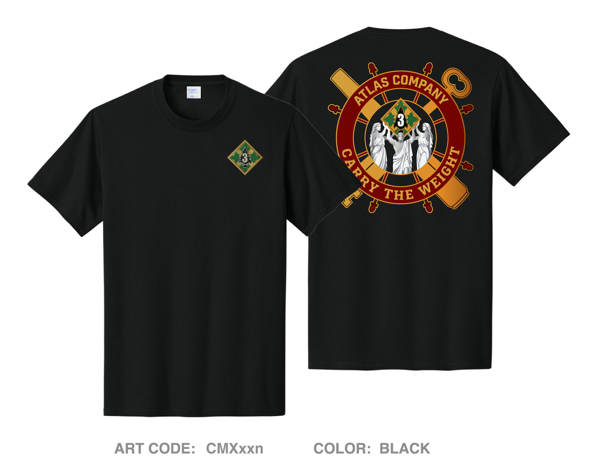 Atlas Company, 64th BSB Comfort Unisex Cotton SS Tee - CMXxxn